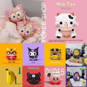❤️NEW❤️FOR สำหรับ  AirPods 3 Case รุ่นที่ 3 เคส 2021ใหม่ FOR AirPods Case หูฟังเคส น่ารัก สไตล์การ์ตูน