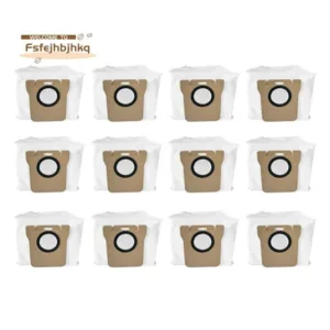 fsfejhbjhkq12pcs Fit สําหรับ Xiaomi Robot สูญญากาศ X20 + /X20 Plus อะไหล่ถุงเก็บฝุ่น