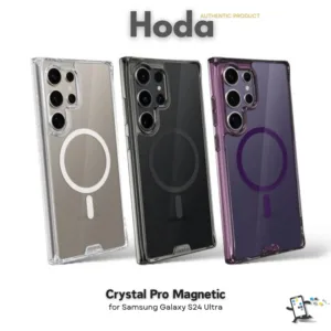 Hoda Crystal Pro Magnetic for S24 Ultra เคสสำหรับ Samsung Galaxy S24 Ultra