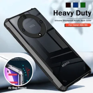 Honorx9bปลอกสําหรับhonor X9A X9C X9B X9 B Honorx9c HonorX9A 5G 4Gกันกระแทกเคสโทรศัพท์อะคริลิคใสนุ่มTPUกรอบเกราะป้องกันน้ําหนักเบาปกหลังAnti Slip