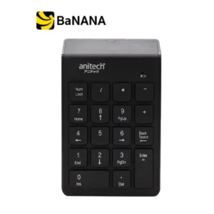 แป้นตัวเลข Anitech Wireless Numeric N184 Black by Banana IT
