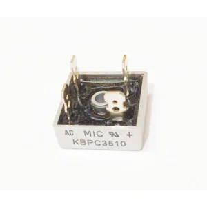 ไดโอดบริดจ์  35A 1000V 4ขา ( KBPC3510 ) ยี่ห้อ MIC บริดจ์ไดโอด ไดโอดเรคติไฟร์  Bridge Rectifier Square  อะไหล่