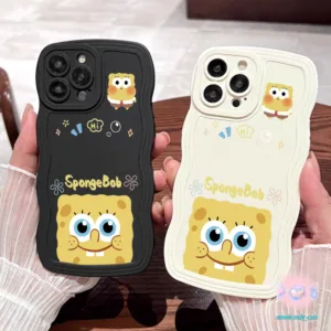 (จัดส่งภายในประเทศ) สําหรับ iPhone 6 11 12 13 Pro Max X XR XS Max 7 8 14 15Plus SE2020 ตุ๊กตุ๊กอ้วน สพันจ์บ็อบซองมือถือก
