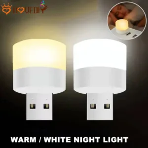 Mini USB Plug โคมไฟ / LED Mini หลอดไฟ / รอบอ ่ านหนังสือ Eye Protection โคมไฟ / คอมพิวเตอร ์ มือถือชาร ์ จ USB โคมไฟกลางคืนขนาดเล ็ ก / 5V 1W Super Bright Eye Protection Book Light