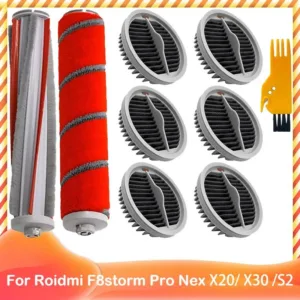 Roidmi Xiaomi NEX X20 X30 S2 F8 Pro Storm เครื่องดูดฝุ่นไร้สาย แบบมือถือ อะไหล่แปรงหลัก แผ่นกรอง Hepa