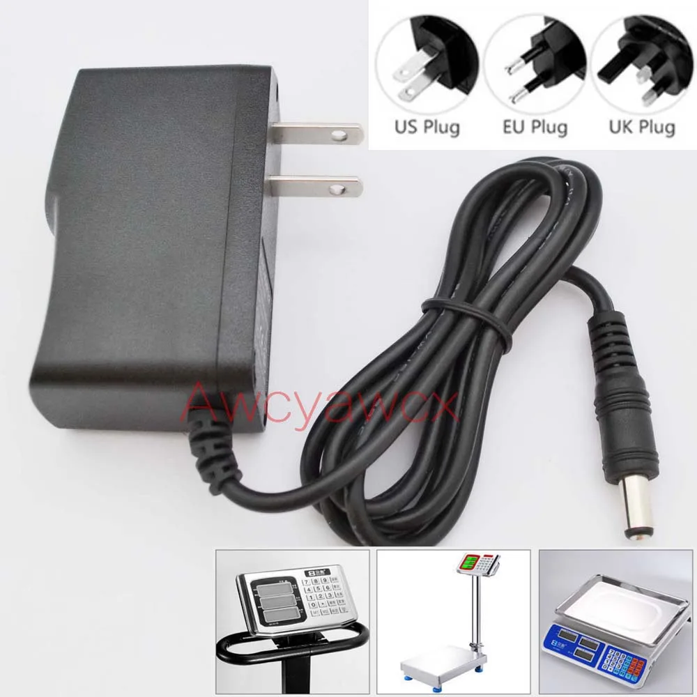 อะแดปเตอร์ชาร์จแบตเตอรี่ 6V 500mA 1000mA General Master Digital SUNFORD ACS-30-JC21 สําหรับเครื่องชั่งดิจิทัลทั่วไป 10 15 30 กก. 2 กก.