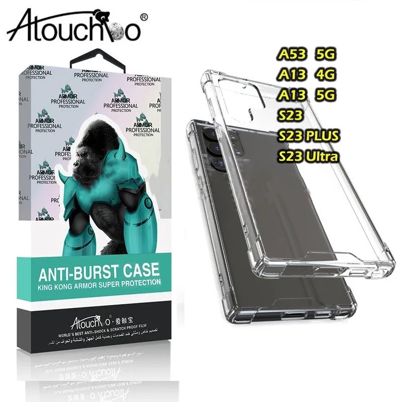 (Kingkong)เคสใสกันกระแทกคิงคอง Samsung S23FE A05 A05S A33/A24/A14/S22 S23 S24 ultra plus/A53/A73/A13 4G 5G/A23/A34/A54