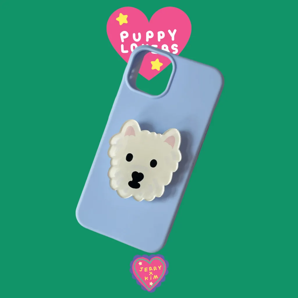 Puppy lovers Benji the Westie Terrier club griptok  รหัส337