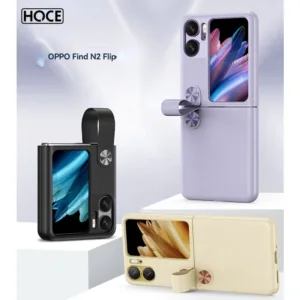 Hoce N3 เคสโทรศัพท์มือถือหนัง PU ฝาพับ บางมาก พร้อมช่องใส่บัตร สําหรับ OPPO Find N2 N3 Flip 5G n3flip n2flip Findn2flip