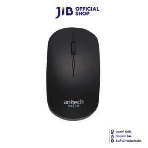 WIRELESS MOUSE (เมาส์ไร้สาย) ANITECH WIRELESS W231-BK BLACK