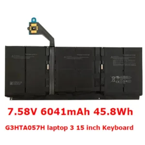 G3HTA052H DYNT02 แบตเตอรี่ For Microsoft Surface Laptop 3 13.5 1867 1868 G3HTA057H Keyboard