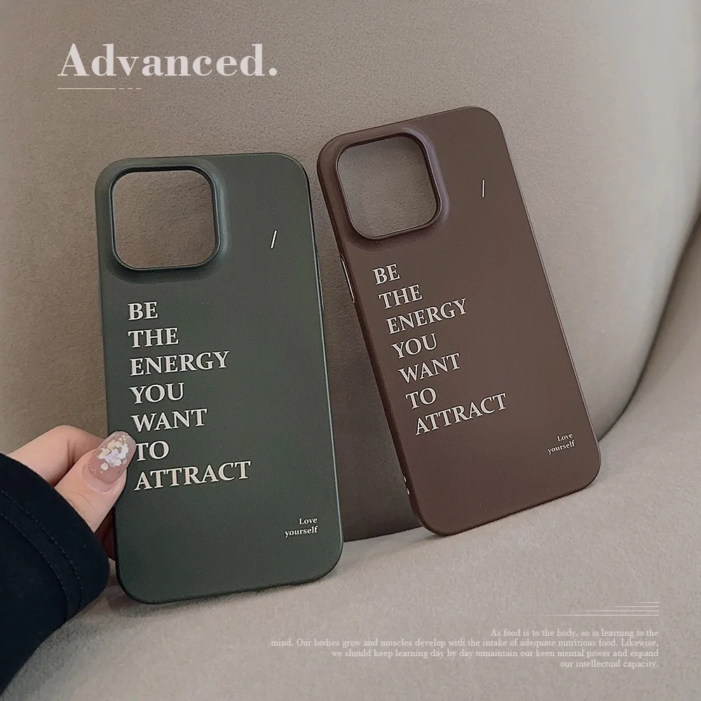 เคสโทรศัพท์มือถือแบบแข็ง กันกระแทก ลายภาษาอังกฤษ สําหรับ iphone 14 pro max 11 Promax 11 12 13 6 7 8plus X max