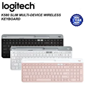 ⚡️คีย์บอร์ดไร้สาย⚡️ Logitech K580 Slim Multi-Device Wireless Keyboard ดีไซน์โมเดิร์นทันสมัย (คีย์อังกฤษ)