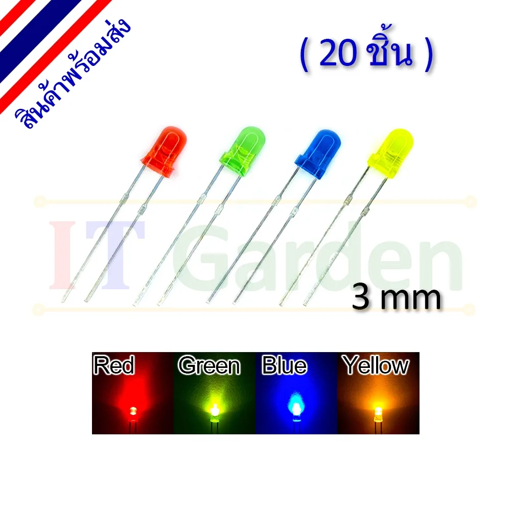 LED 3mm Color Red
