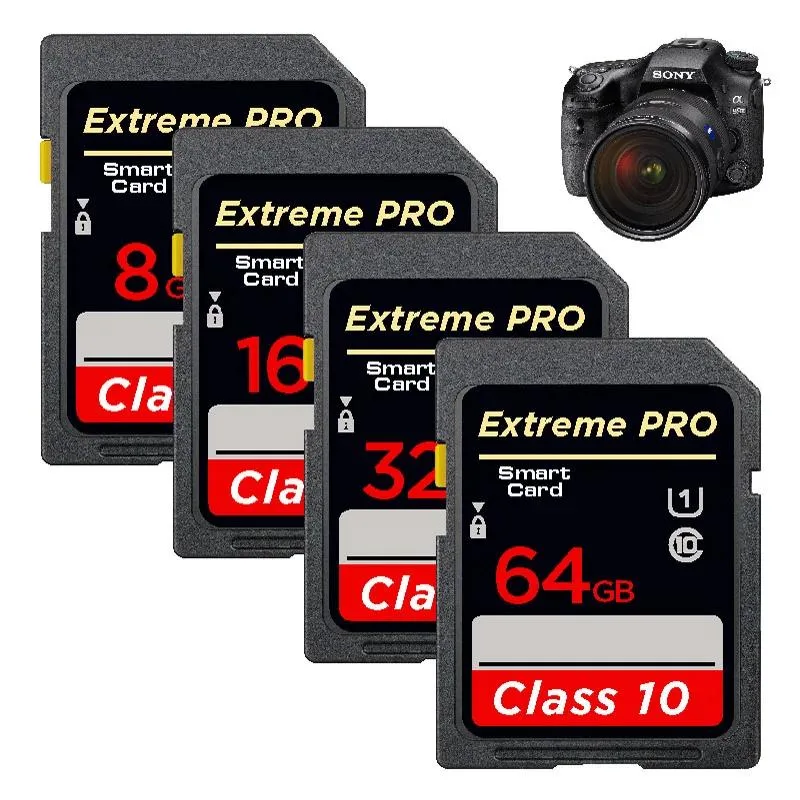 การ์ดหน่วยความจํา Class 10 sd 8GB 16GB 32GB 64GB 128GB 4GB SDA1HC SDA1XC ความเร็วสูง สําหรับกล้อง