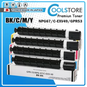 ตลับหมึกเครื่องถ่ายเอกสารสี GPR-53/NPG67/C-EXV49 For Canon IRADV C3020/C3320L/C3325/C3330/C3350/C3520/C3525/C3530/C3120