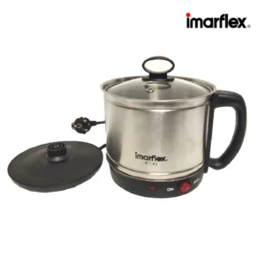 [เกรดบีราคาพิเศษ] Imarflex_Z_ กาต้มน้ำไฟฟ้า ความจุ 1.2 ลิตร รุ่น IF-142