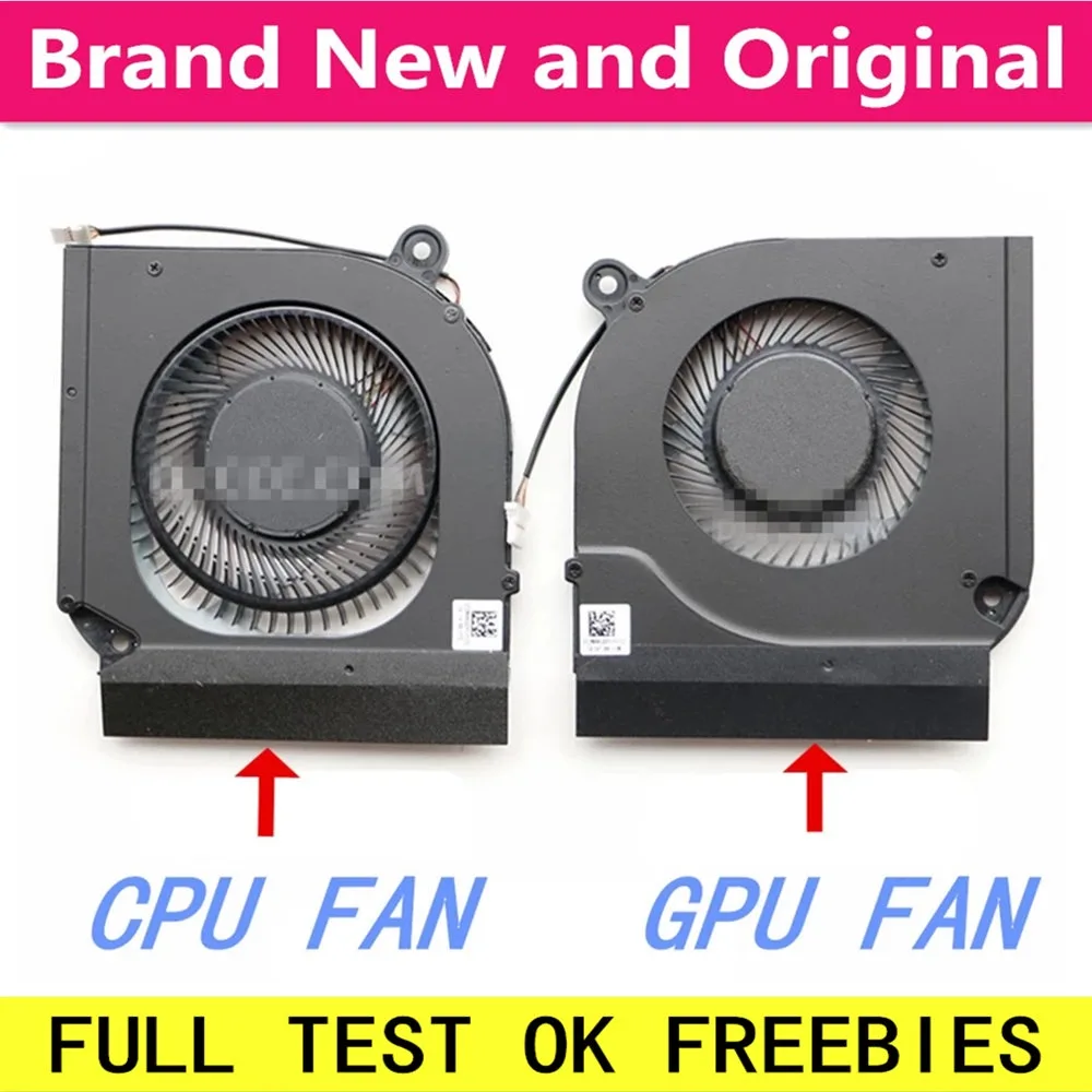 พัดลมระบายความร้อน CPU สําหรับ ACER Nitro 5 AN517-41 AN517-52 AN515-55 PH315-53 AN515-56 AN515-57 & พัดลมระบายความร้อน GPU