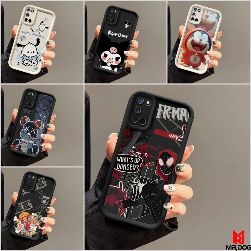 เคส Realme 7 5G รูปแบบอะนิเมะ TPU Soft ซิลิโคนป้องกันการตกกรณีโทรศัพท์  HTTY