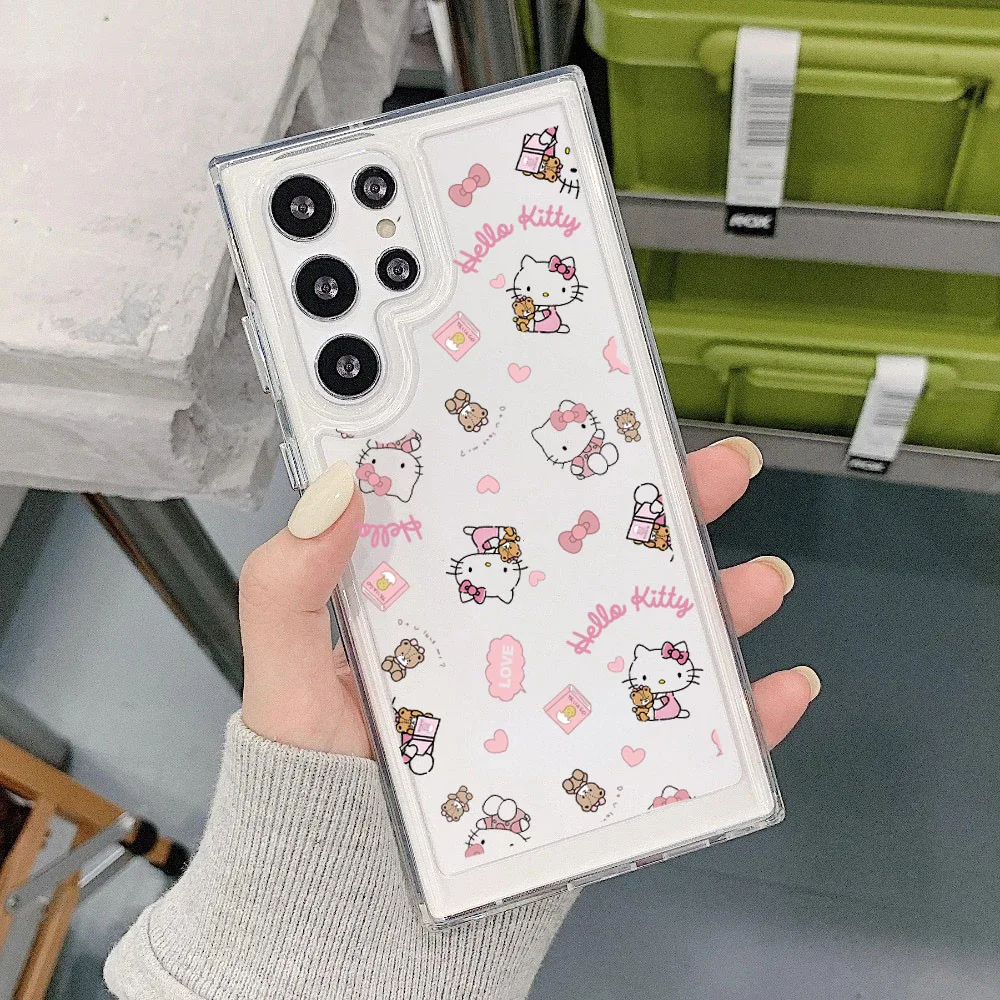 เคสใส กันกระแทก SAMSUNG A06 A16 A55 A15 A25 A35 A05 A05S A14 A24 A34 A54 5G S24 S22 S23 FE ULTRA ลายน่ารัก เคสลายการ์ตูน