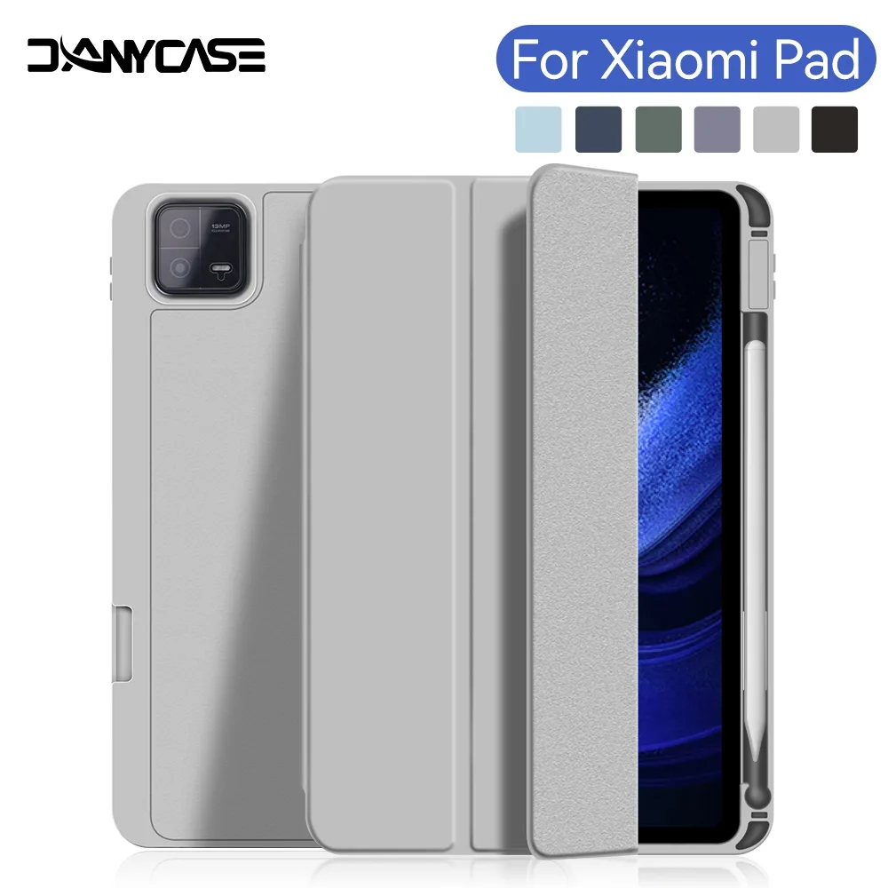 Danycase เคสแท็บเล็ต พร้อมช่องใส่ปากกา สําหรับ Xiaomi Pad 6 2023 Mi Pad 5 11 นิ้ว