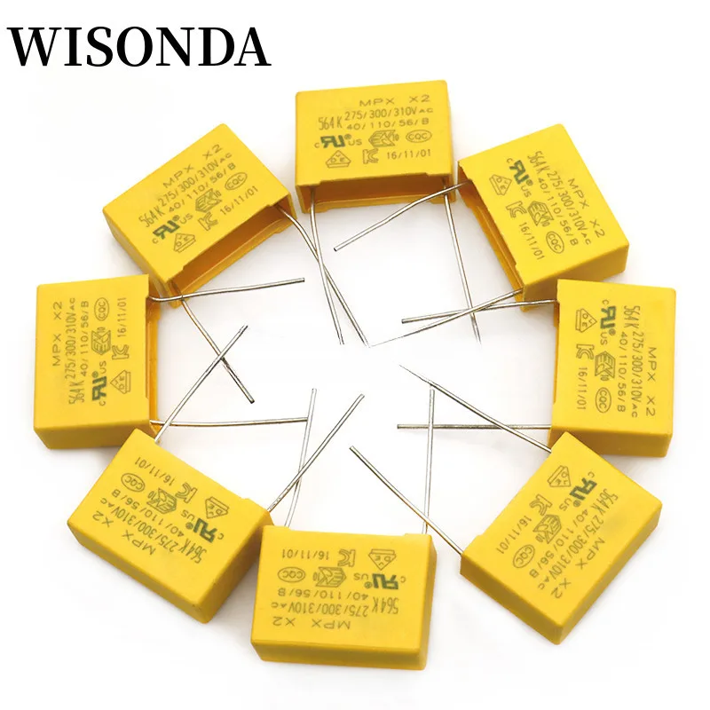 10pcs X2 ความปลอดภัยตัวเก ็ บประจุ 10 มม.275VAC 275V 0.01UF 0.022UF 0.033UF 0.047UF 0.1UF 0.15UF 0.22UF 0.33UF 0.47UF ฟิล ์ มโพรพิลีน
