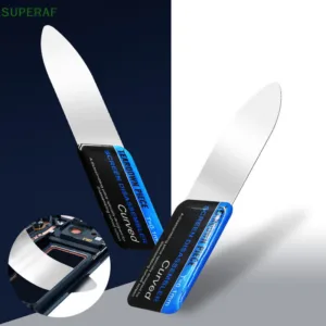 Superaf ขายดี ที่งัดแงะหน้าจอโค้ง LCD แบบบางพิเศษ ยืดหยุ่น สําหรับโทรศัพท์มือถือ