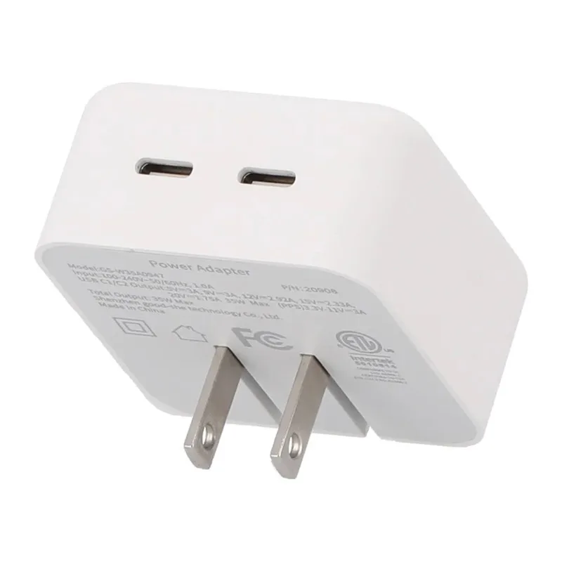 ของแท้ หัวชาร์จ 35W Dual USB-C Power Adapter