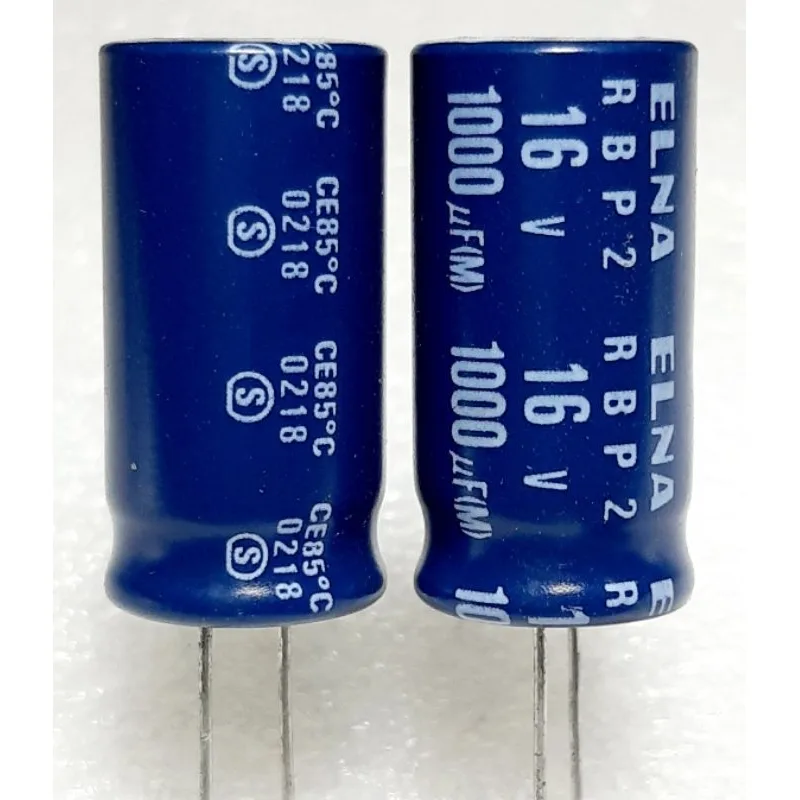 Elna RBP2 1000uf 16v capacitor ตัวเก็บประจุ คาปาซิเตอร์ ไม่มีขั้ว nonpolar bipolar bp