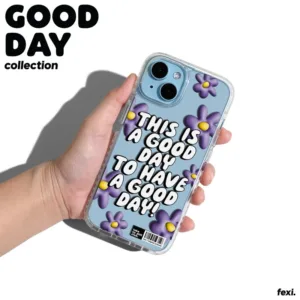 เคสไอโฟน “ Good day “  iPhone Case for 12 - 16 series & Samsung S24 series.