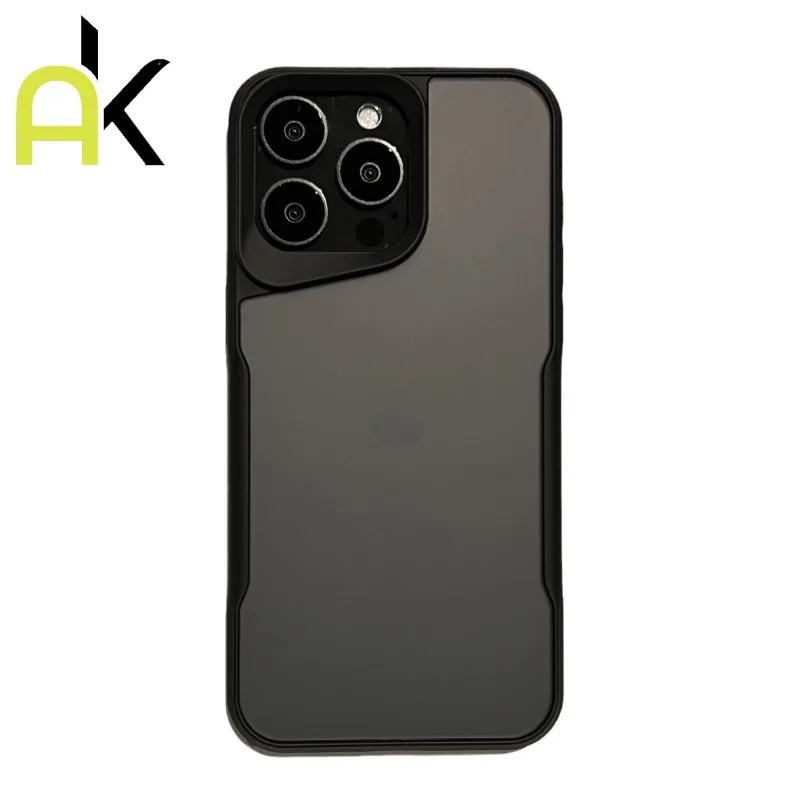 AK สําหรับ เคส IPhone 16 15 14 13 12 11 Pro Max XR XS Max 15 8 7 Plus X เคสซิลิโคนใส ทรงสี่เหลี่ยม