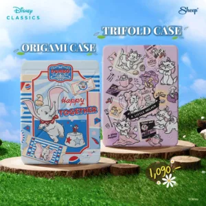 [Origami/Trifold Animals] Disney Animals Limited Collection : เคสสำหรับไอแพดทุกรุ่น กันกระแทก กันรอย Case ลิขสิทธิ์แท้