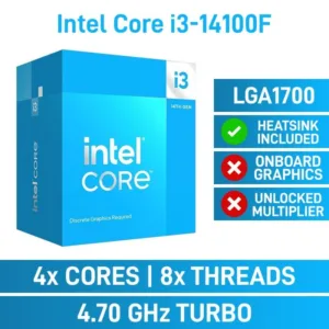 CPU (ซีพียู) INTEL CORE I3-14100F (SOCKET LGA 1700)