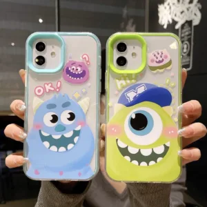 GOOD  ส่งจากไทย 3 In 1 เคสโทรศัพท์มือถือนิ่ม กันกระแทก สําหรับ iPhone 14 13 12 11 Promax 7 8 Plus X XR XSMax SE#105