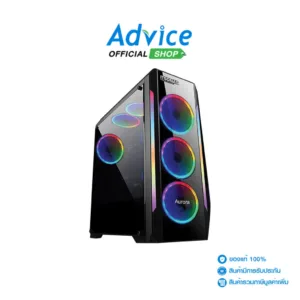 ITSONAS ATX CASE (NP)  AURORA SHINE RGB BLACK - A0126132
