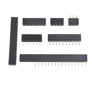 2.0 มม.Pitch Single Row Female Straight Pin Socket 1 * 2/3/4/5/6/7/8/10/12/14/15/20-40P