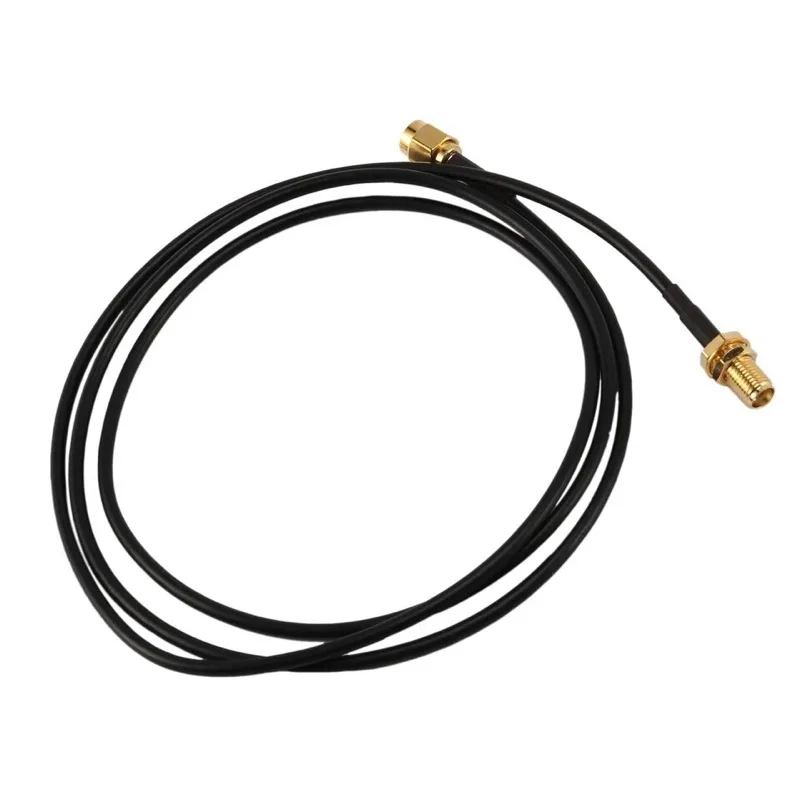 SMA Male to Female Adapter Pigtail Coaxial Jumper Extension Cable 0.5ft Long