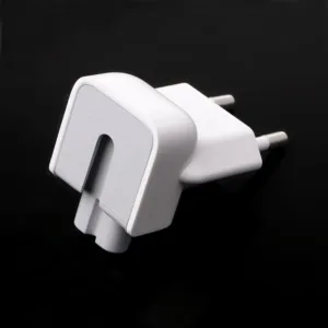 อะแดปเตอร์แปลงปลั๊ก EU สําหรับ Apple Macbook Travel Charger AC