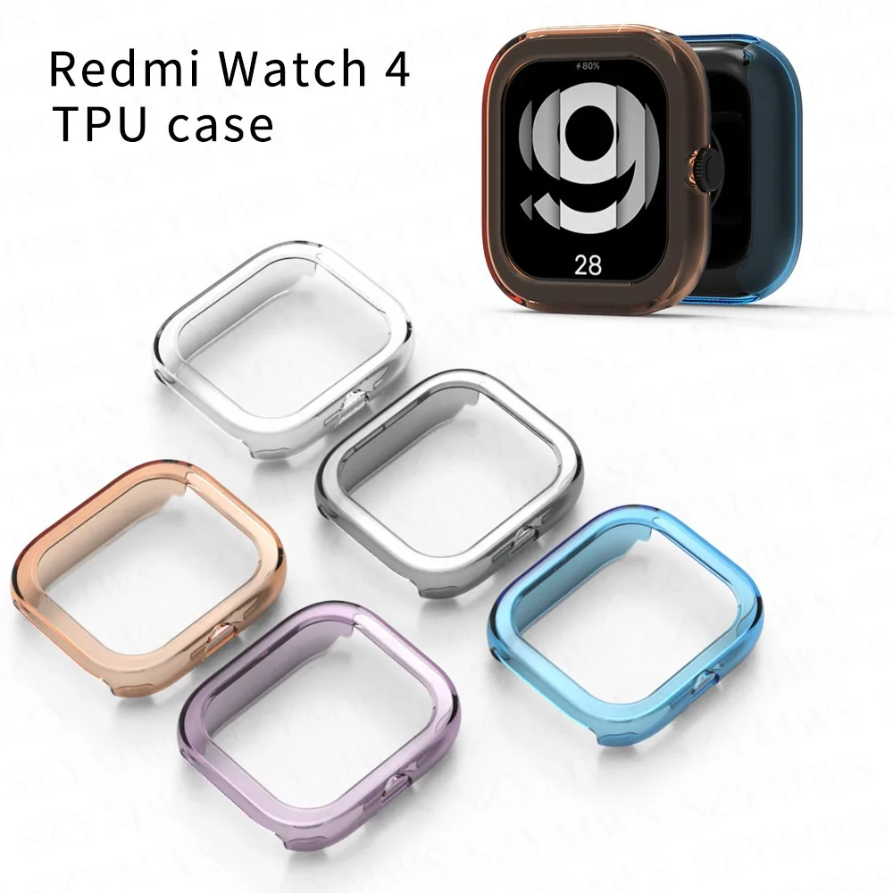 เคสสําหรับ Xiaomi Redmi Watch 4 Hard PC Case กรอบกันชนสําหรับ Redmi Watch4 Case