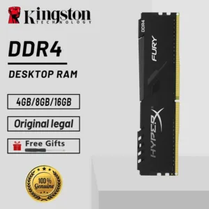 Kingston HyperX FURY Desktop DDR4 RAM 4GB 8GB 16GB 2400Mhz 2666Mhz 3200Mhz DIMM Game Memory