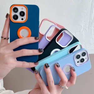 เคสโทรศัพท์มือถือแบบนิ่ม TPU ผิวด้าน ลายโลโก้ สีดํา แฟชั่นคลาสสิก สําหรับ IPhone XR XS Max 11 12 13 14 15 Pro Max 7 8 14 15 Plus 7+ 8+ 11prm 12prm 13prm 14prm 15prm promax