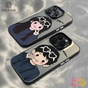 Case สำหรับ OPPO A3X A3 A18 A17 A79 Pro A38 A57 A60 a77s A58 A16 A54 A76 A96 A12 A98 2020 A5 2020 A7 A5s A9 a17k ขี้อายเด็กสาวกันกระแทกกรณีโทรศัพท์ TPU