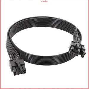 Mavlo PCIe 8Pin to GPU6+2pin สายไฟ PCIExpress อะแดปเตอร์ 8 พินถึง 6+2 พินอะแดปเตอร์