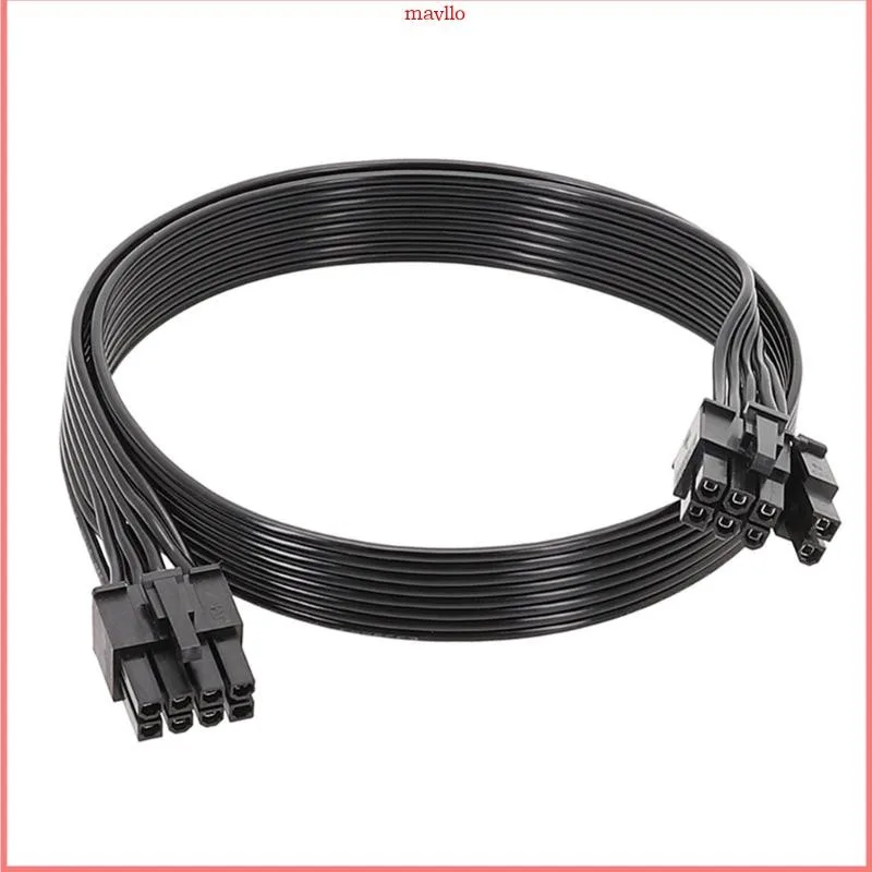 Mavlo PCIe 8Pin to GPU6+2pin สายไฟ PCIExpress อะแดปเตอร์ 8 พินถึง 6+2 พินอะแดปเตอร์