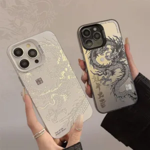 เคสโทรศัพท์มือถือแฟชั่น ลายมังกร Totem Armour หรูหรา สําหรับ Xiaomi Redmi Note 13 12 Turbo 11 Pro Plus 5G 10 Pro Max 12S 11S Redmi 12 4G 13C