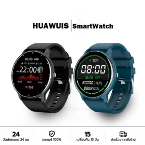 สมาร์ทวอทช์ แท้ นาฬิกา smart watch กันน้ำ นาฬิกาวัดความดัน วัดชีพจร ทำงานได้ทั้งระบบ Android และ IOS แท้