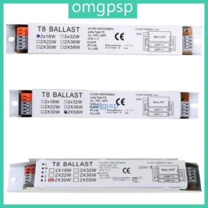 Omg โคมไฟบัลลาสต์อิเล็กทรอนิกส์ 2x18 30 58W T8 สําหรับโคมไฟ UV ฆ่าเชื้อโรค