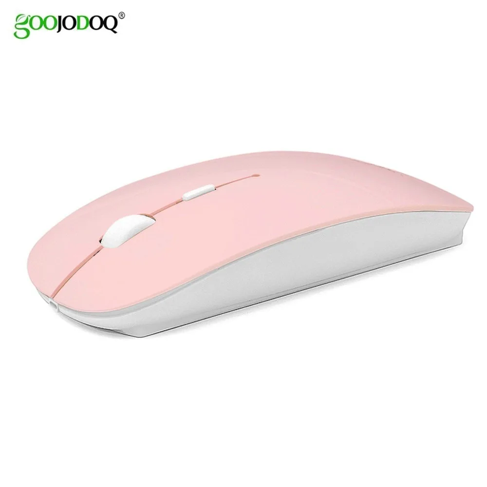 Goojodoq เมาส์บลูทูธไร้สาย 2.4Ghz โหมดคู่ 2 In 1