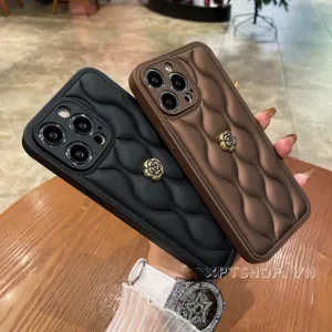 เคสโทรศัพท์มือถือ ป้องกันกระแทก ลายดอกคามิเลีย สําหรับ iPhone 15 Pro Max 15 Pro 15 14 13 12 11