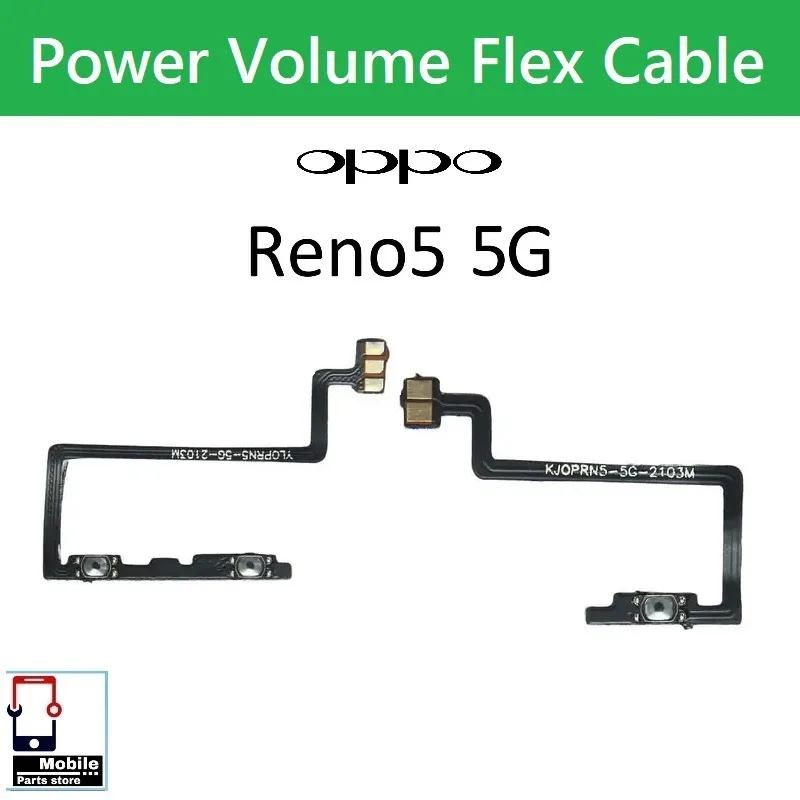 แพรสวิตช์ OPPO Reno5(5G) แพรpower แพรปิดเปิด Power&Volume Button Flex Cable